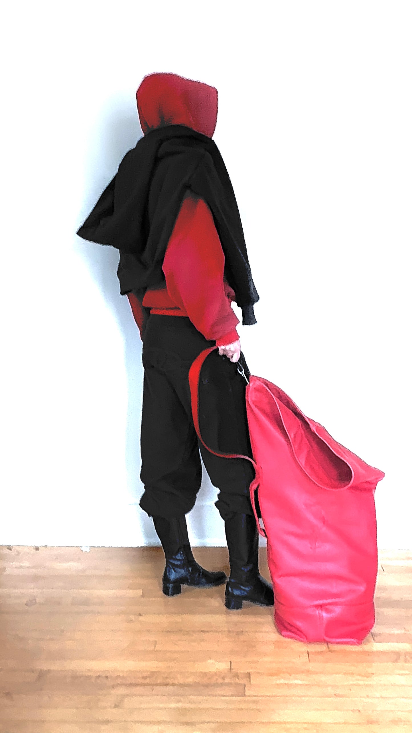 *RED* duffel