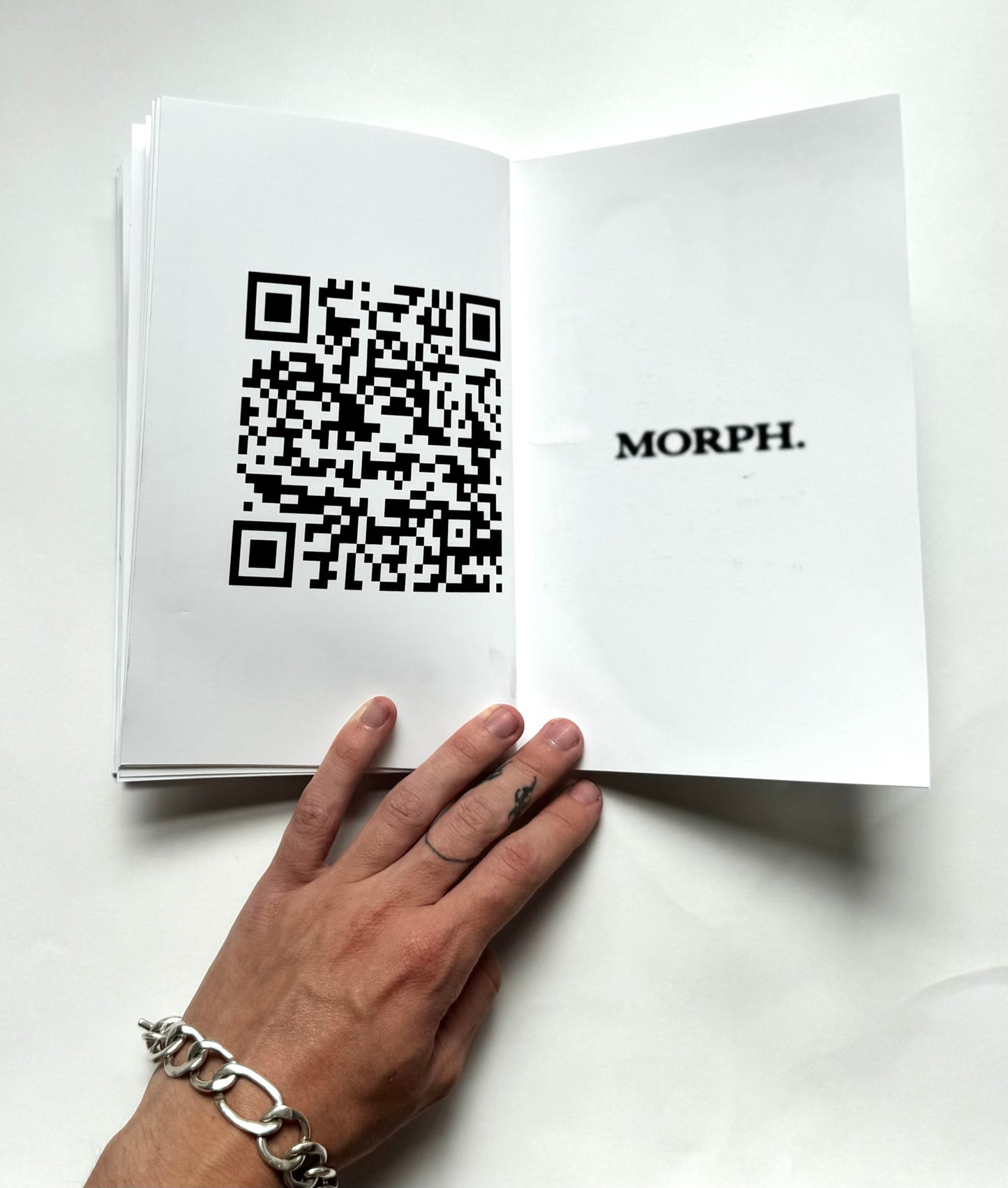 *MORPH* zine+dogtag